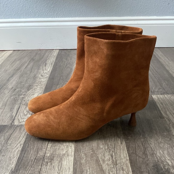NEW DEAR FRANCES women's drift boots in tan - Picture 4 of 6